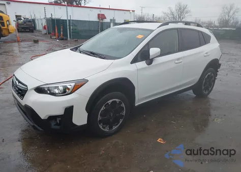 2021 Subaru Crosstrek Premium from USA, damaged, VIN JF2GTAPC4M8217412
